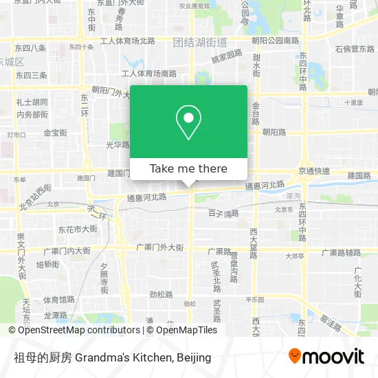 祖母的厨房 Grandma's Kitchen map