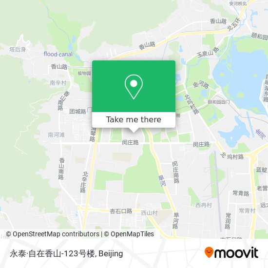 永泰·自在香山-123号楼 map