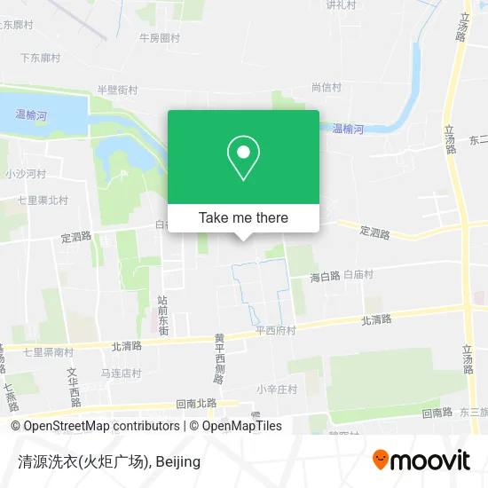 清源洗衣(火炬广场) map