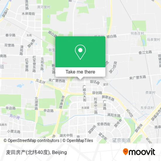 麦田房产(北纬40度) map