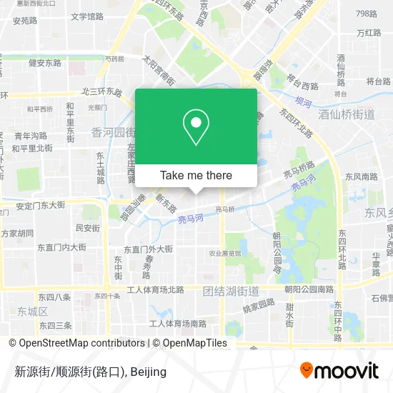 新源街/顺源街(路口) map