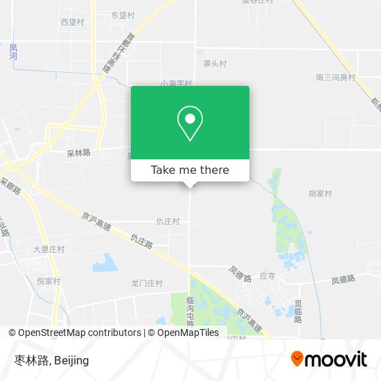 枣林路 map