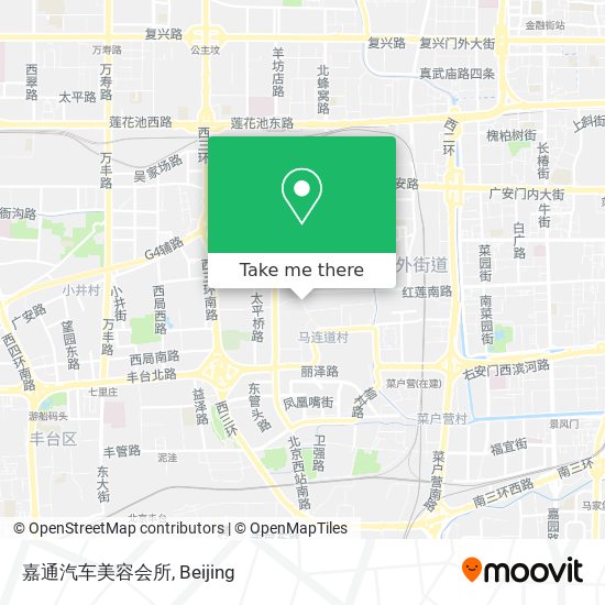 嘉通汽车美容会所 map