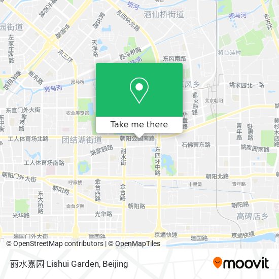 丽水嘉园 Lishui Garden map