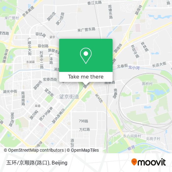 五环/京顺路(路口) map