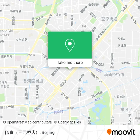 随食（三元桥店） map