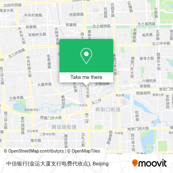 中信银行(金运大厦支行电费代收点) map
