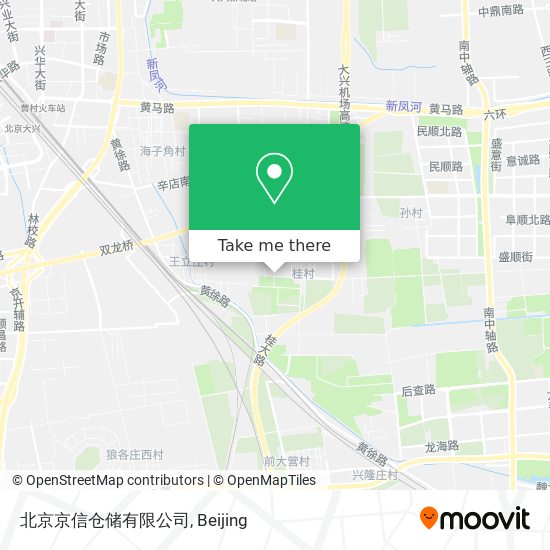 北京京信仓储有限公司 map