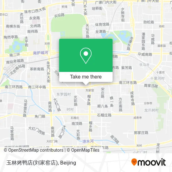 玉林烤鸭店(刘家窑店) map