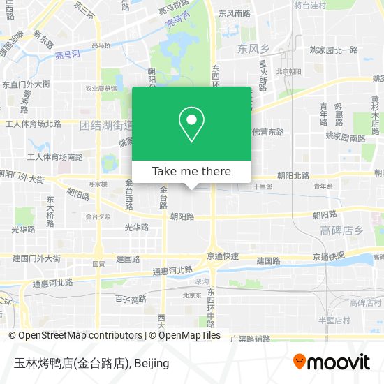 玉林烤鸭店(金台路店) map