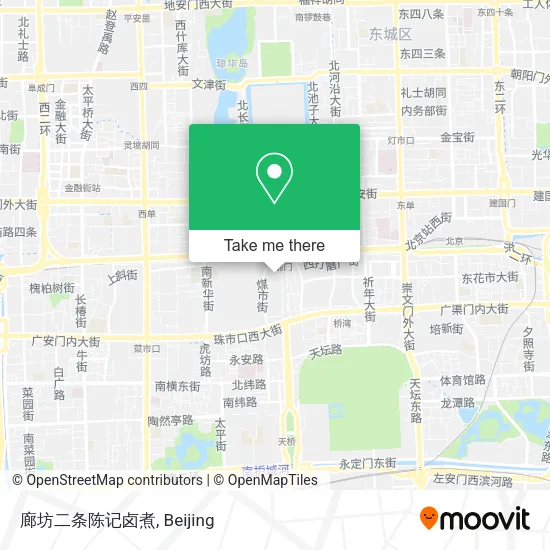 廊坊二条陈记卤煮 map