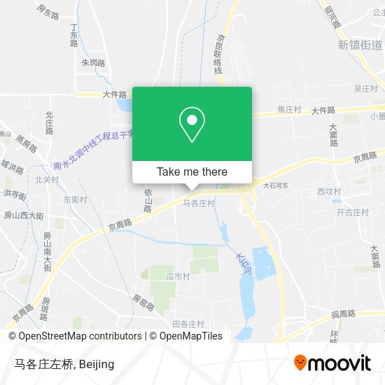 马各庄左桥 map