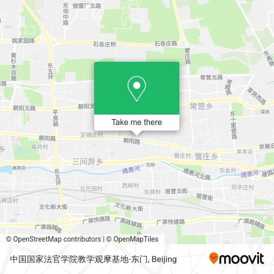 中国国家法官学院教学观摩基地-东门 map