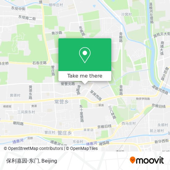 保利嘉园-东门 map