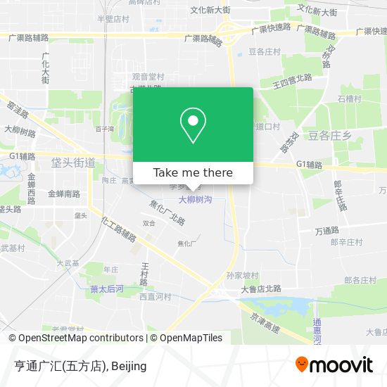 亨通广汇(五方店) map