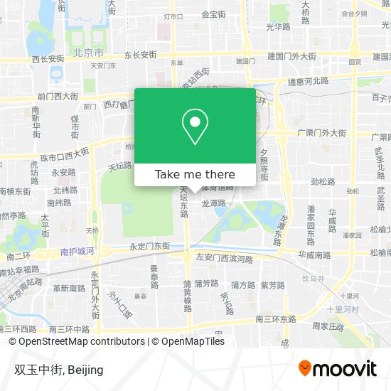 双玉中街 map