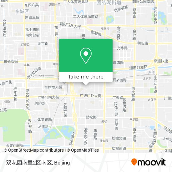 双花园南里2区南区 map