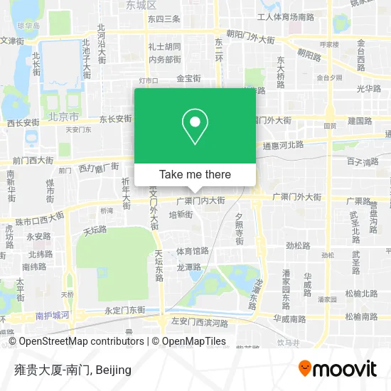 雍贵大厦-南门 map