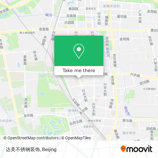 达美不锈钢装饰 map