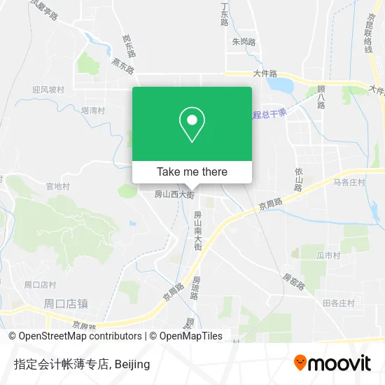 指定会计帐薄专店 map