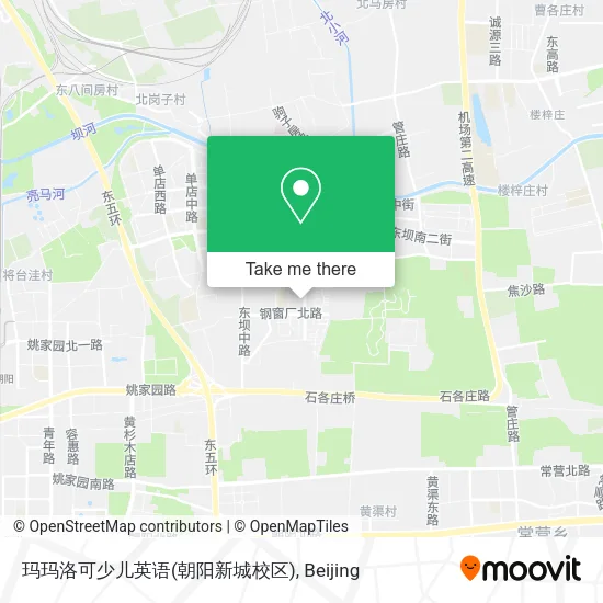 玛玛洛可少儿英语(朝阳新城校区) map