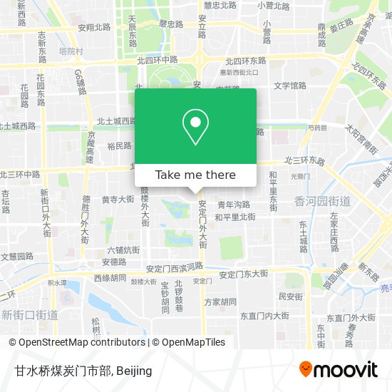 甘水桥煤炭门市部 map