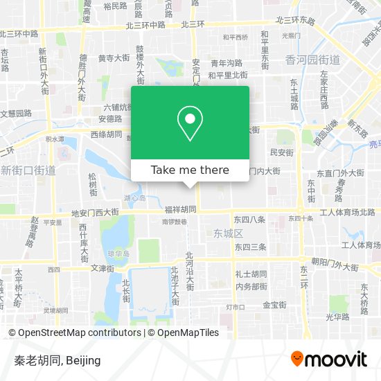 秦老胡同 map