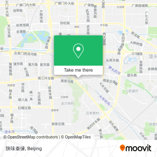 陕味秦缘 map