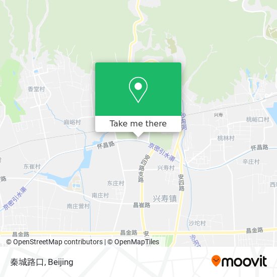 秦城路口 map