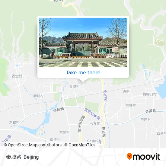 秦城路 map