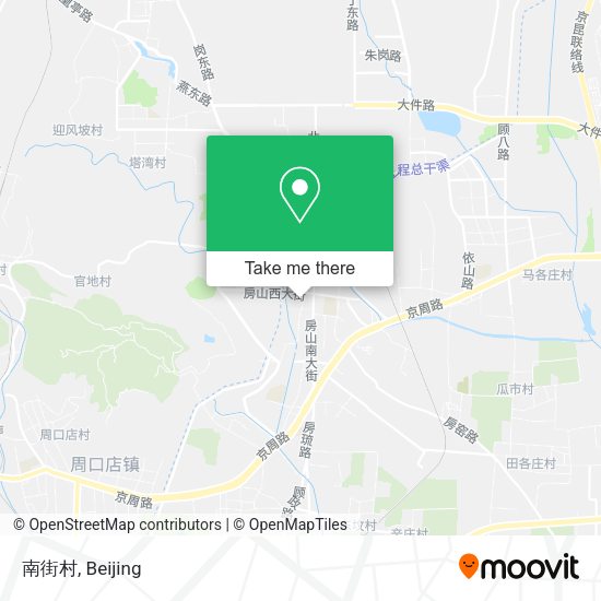 南街村 map