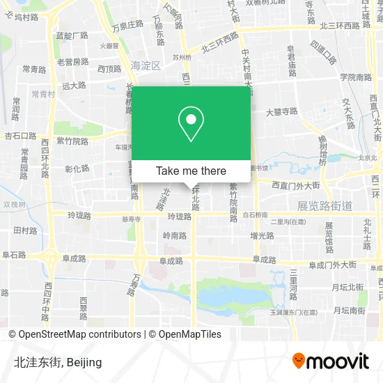 北洼东街 map