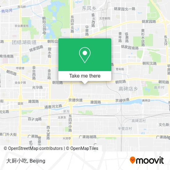 大厨小吃 map