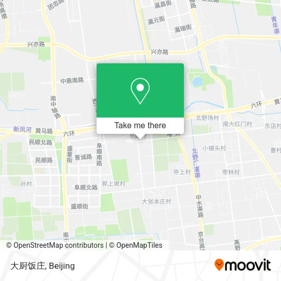 大厨饭庄 map