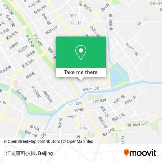 汇龙森科技园 map