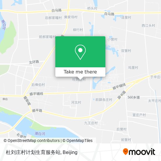 杜刘庄村计划生育服务站 map