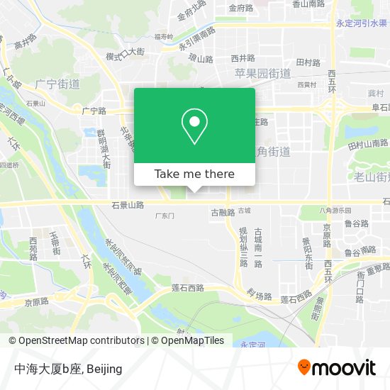 中海大厦b座 map
