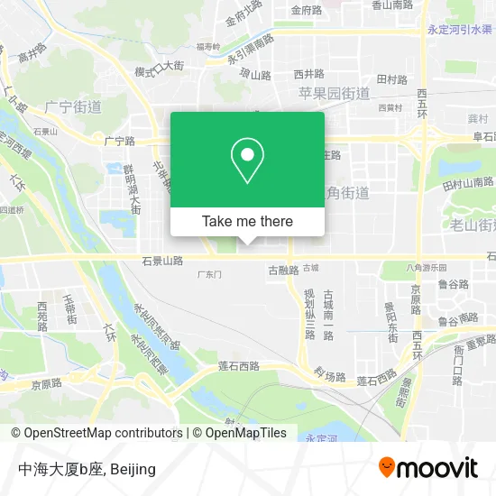 中海大厦b座 map