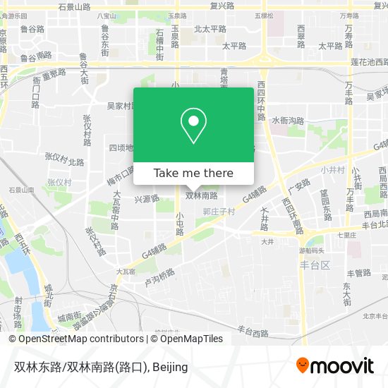 双林东路/双林南路(路口) map