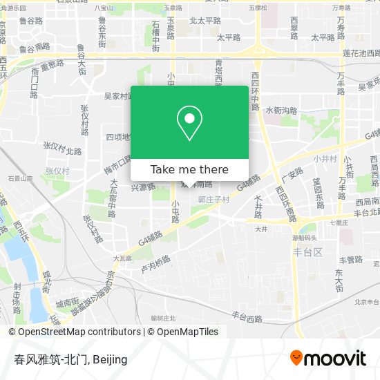 春风雅筑-北门 map