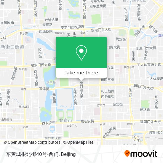 东黄城根北街40号-西门 map