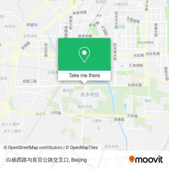 白杨西路与良官公路交叉口 map