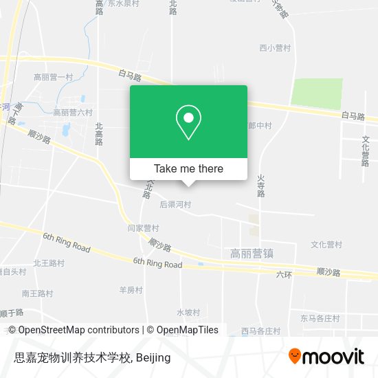 思嘉宠物训养技术学校 map