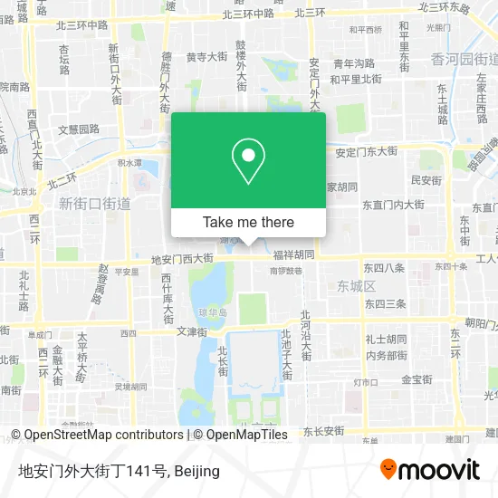 地安门外大街丁141号 map