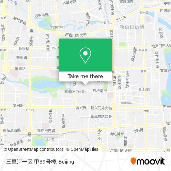 三里河一区-甲39号楼 map