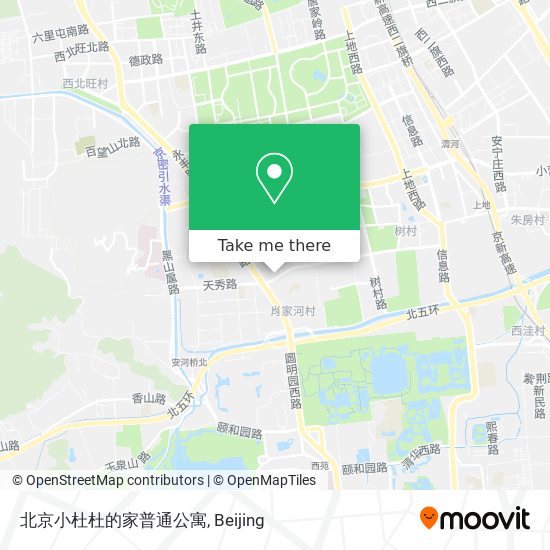 北京小杜杜的家普通公寓 map