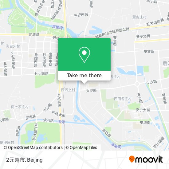 2元超市 map