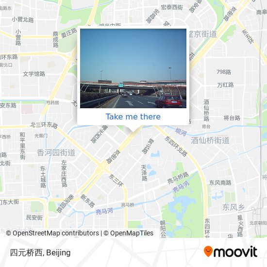 四元桥西 map