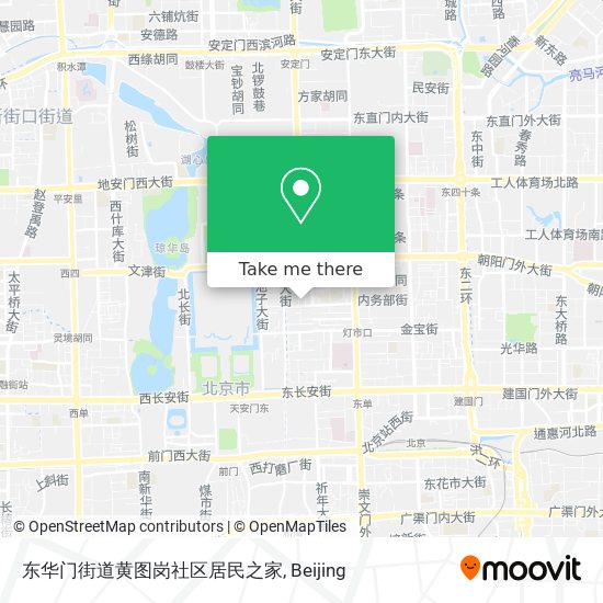 东华门街道黄图岗社区居民之家 map