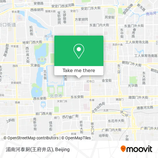 湄南河泰厨(王府井店) map